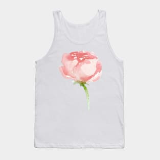 Elegant Spring Summer Floral Pattern Tank Top